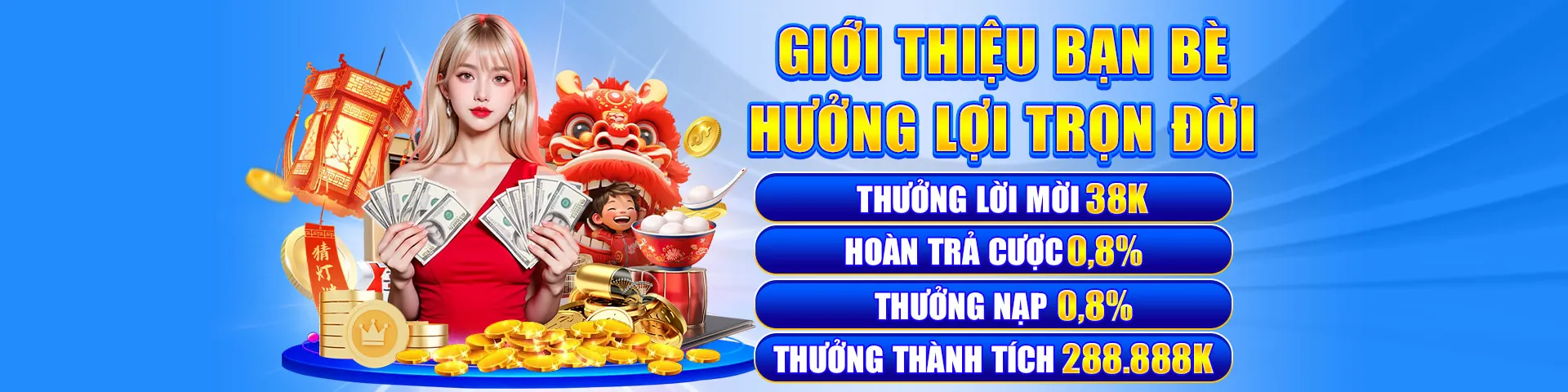 Banner khuyến mãi hấp dẫn tại Fun888