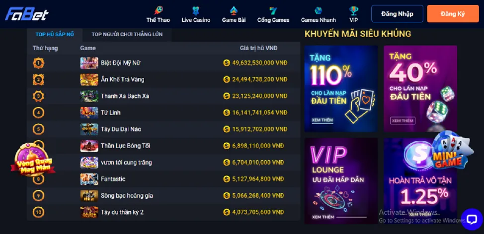 Hướng dẫn đăng ký Fun888